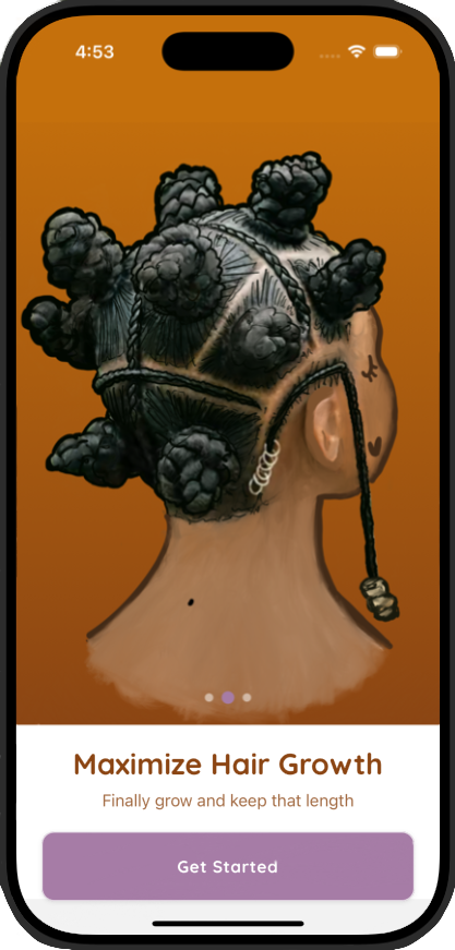 Type4Hair app preview screenshot