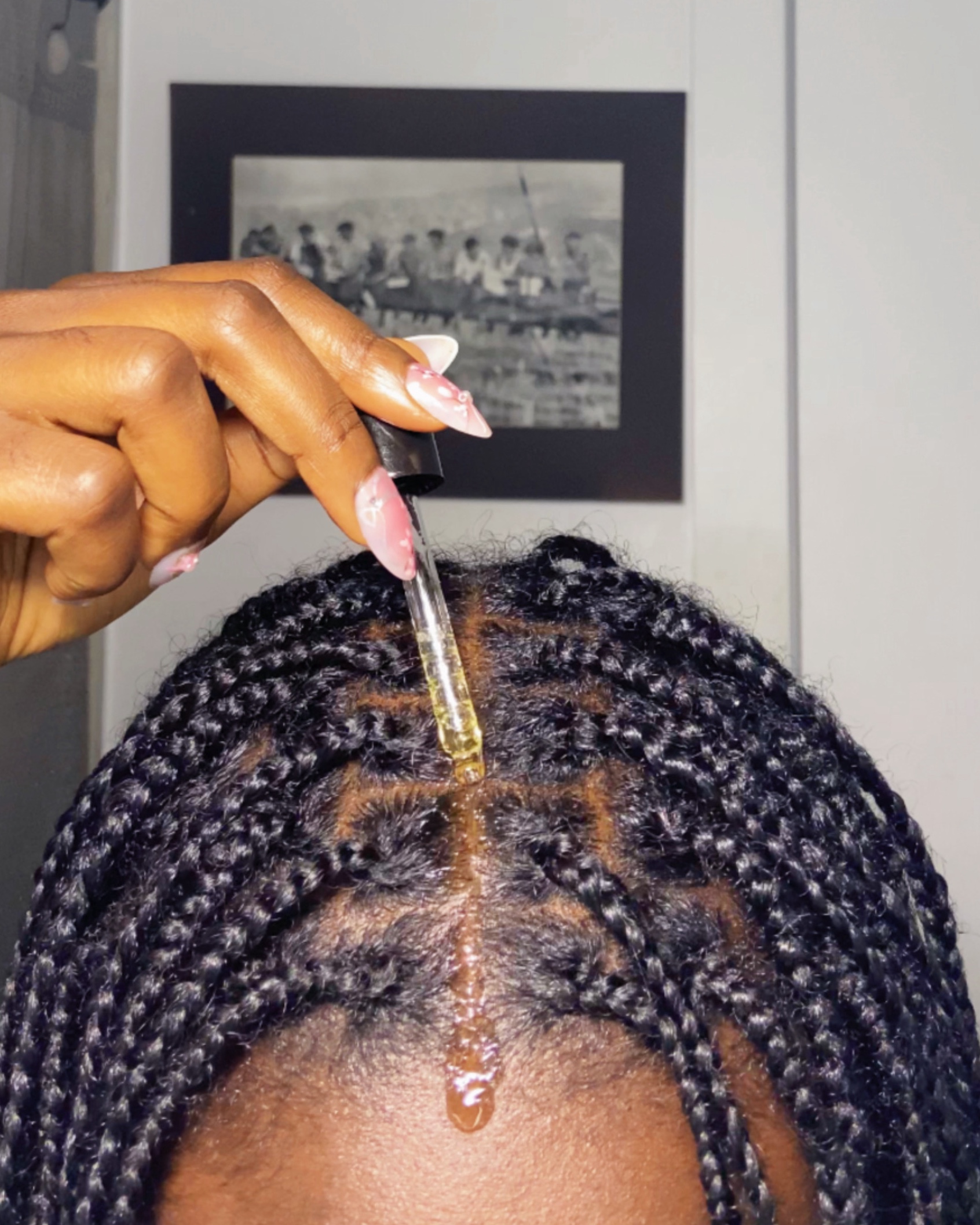 Type4Hair oil bottle