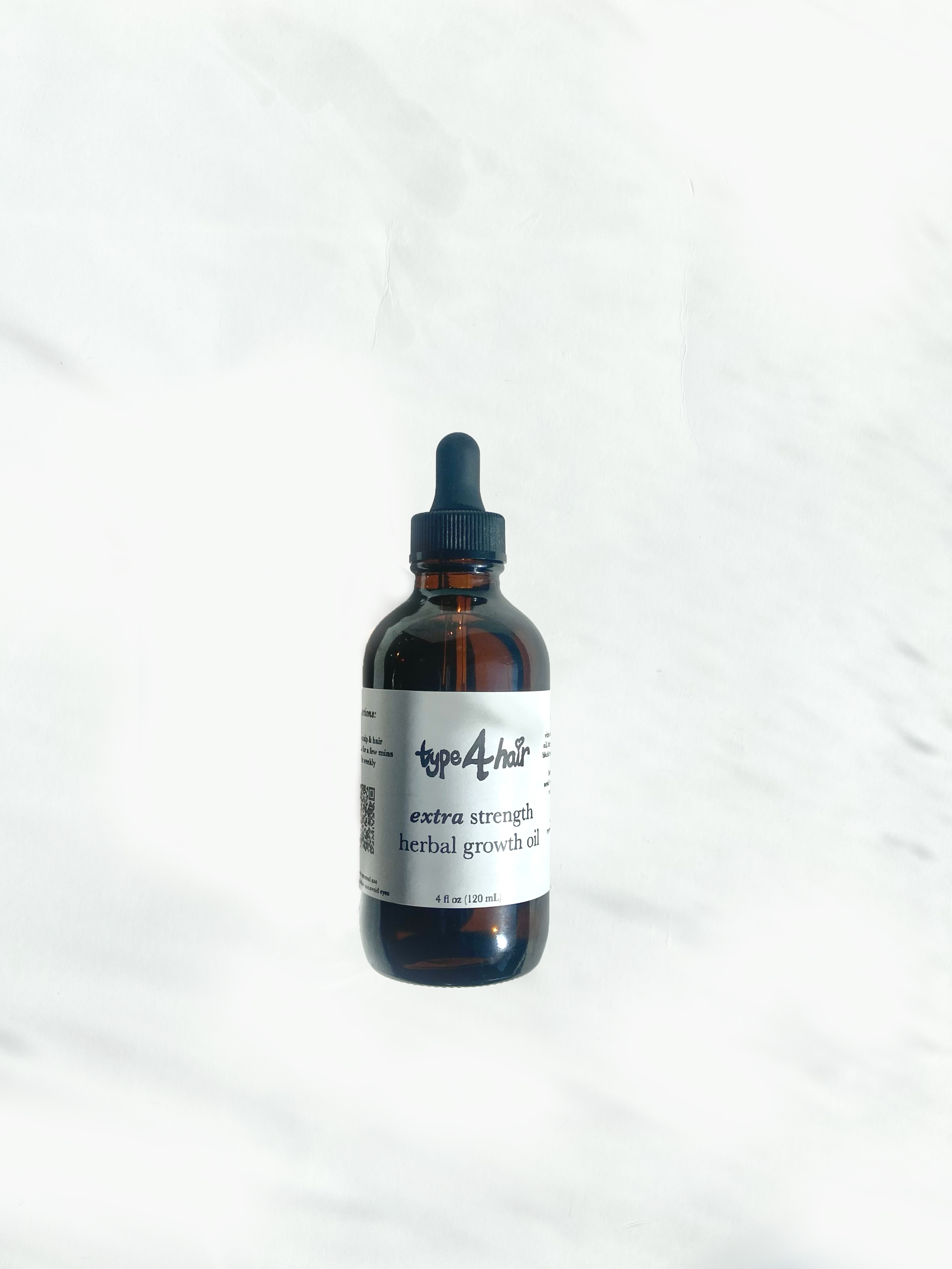 Type4Hair oil bottle